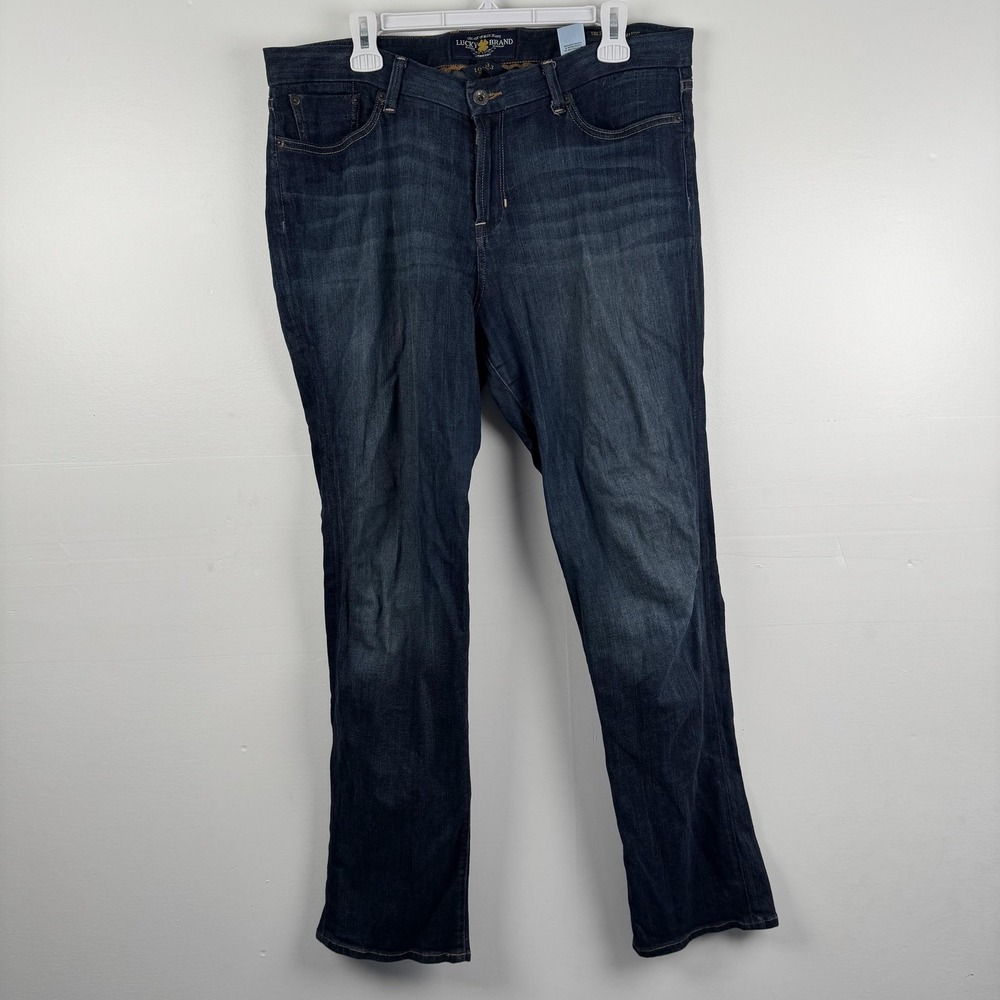 Lucky Brand Mens The Sweet Jean Straight Fit Stretch Denim 36x33 (37x31) 7W11725